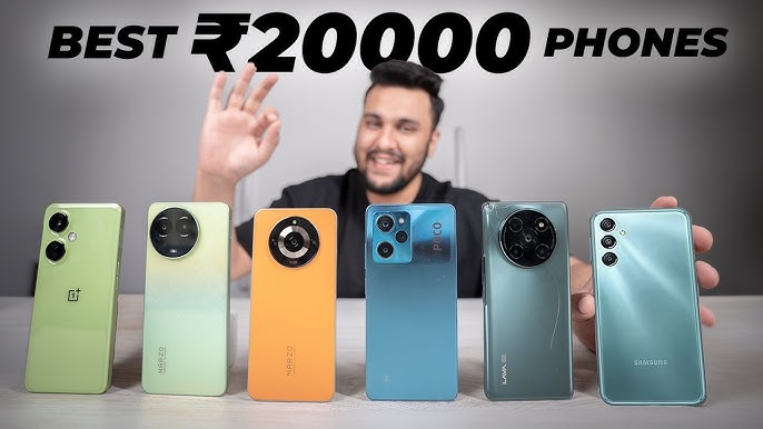 Best Camera Phones Under ₹20,000: Top Picks from Samsung, Motorola, Realme, and More